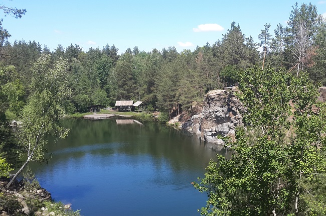 Каньон в Коростышеве, Житомирская область